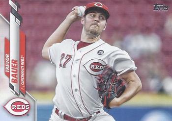 #140 Trevor Bauer - Cincinnati Reds - 2020 Topps Baseball