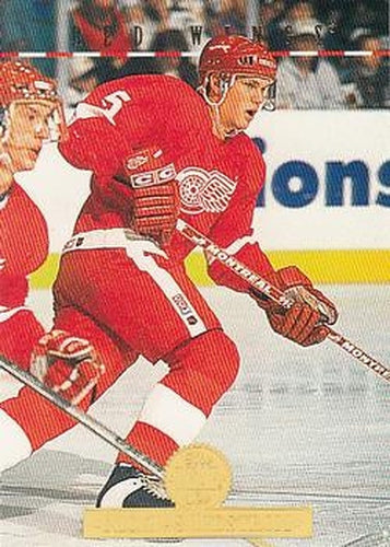 #141 Nicklas Lidstrom - Detroit Red Wings - 1994-95 Leaf Hockey