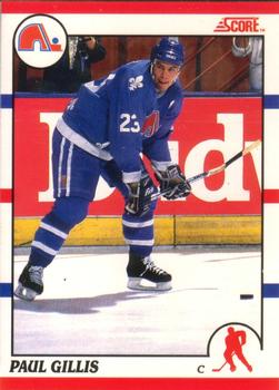 #141 Paul Gillis - Quebec Nordiques - 1990-91 Score Canadian Hockey