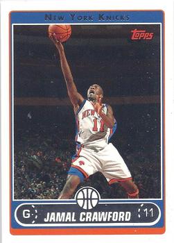 #141 Jamal Crawford - New York Knicks - 2006-07 Topps Basketball