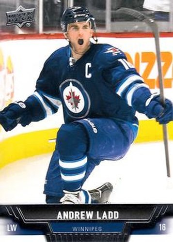 #141 Andrew Ladd - Winnipeg Jets - 2013-14 Upper Deck Hockey