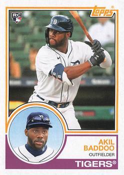#141 Akil Baddoo - Detroit Tigers - 2021 Topps Archives Baseball