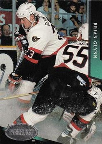 #141 Brian Glynn - Ottawa Senators - 1993-94 Parkhurst Hockey