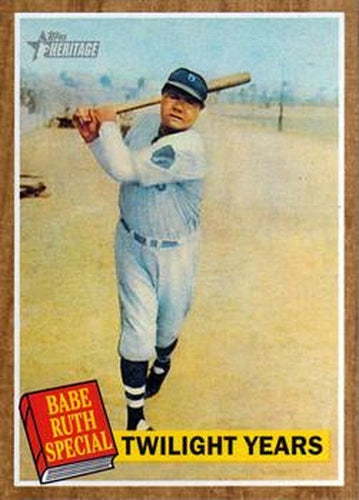 #141 Babe Ruth - Boston Braves - 2011 Topps Heritage Baseball
