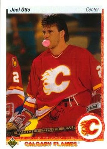#141 Joel Otto - Calgary Flames - 1990-91 Upper Deck Hockey