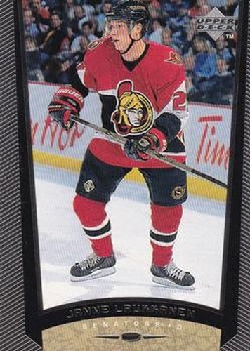 #141 Janne Laukkanen - Ottawa Senators - 1998-99 Upper Deck Hockey