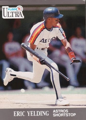 #141 Eric Yelding - Houston Astros - 1991 Ultra Baseball