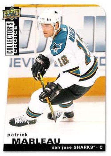 #141 Patrick Marleau - San Jose Sharks - 2008-09 Collector's Choice Hockey
