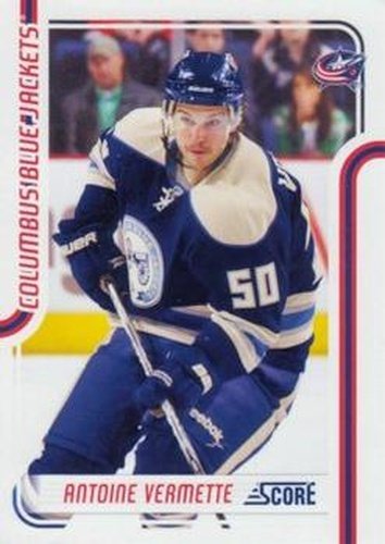 #141 Antoine Vermette - Columbus Blue Jackets - 2011-12 Score Hockey