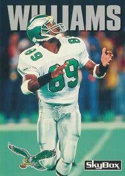#141 Calvin Williams - Philadelphia Eagles - 1992 SkyBox Impact Football