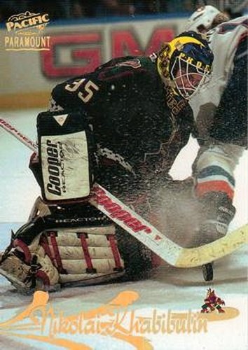 #141 Nikolai Khabibulin - Phoenix Coyotes - 1997-98 Pacific Paramount Hockey