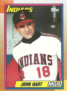 #141 John Hart - Cleveland Indians - 1990 O-Pee-Chee Baseball