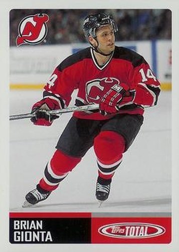 #141 Brian Gionta - New Jersey Devils - 2002-03 Topps Total Hockey