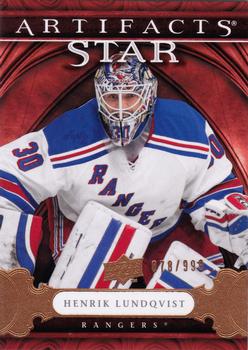 #141 Henrik Lundqvist - New York Rangers - 2009-10 Upper Deck Artifacts Hockey