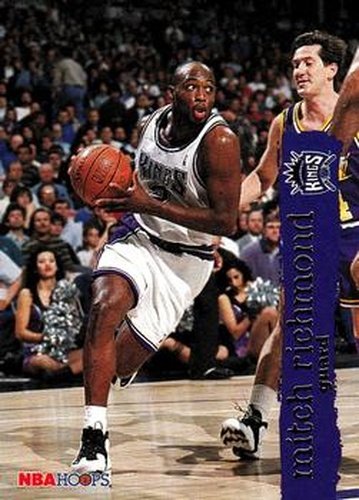 #141 Mitch Richmond - Sacramento Kings - 1995-96 Hoops Basketball