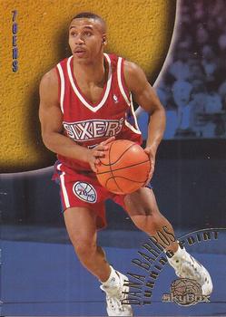 #141 Dana Barros - Philadelphia 76ers - 1995-96 SkyBox Premium Basketball