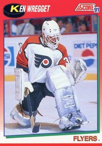 #141 Ken Wregget - Philadelphia Flyers - 1991-92 Score Canadian Hockey