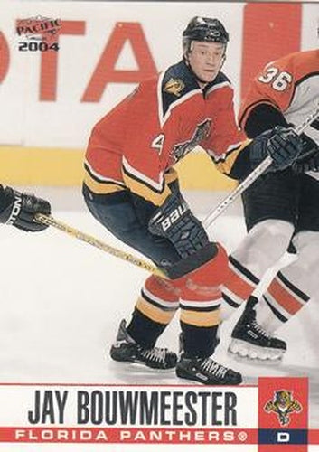 #141 Jay Bouwmeester - Florida Panthers - 2003-04 Pacific Hockey