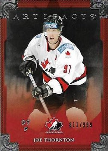 #141 Joe Thornton - Canada - 2013-14 Upper Deck Artifacts Hockey