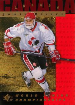 #141 Jamie Rivers - Canada - 1994-95 SP Hockey