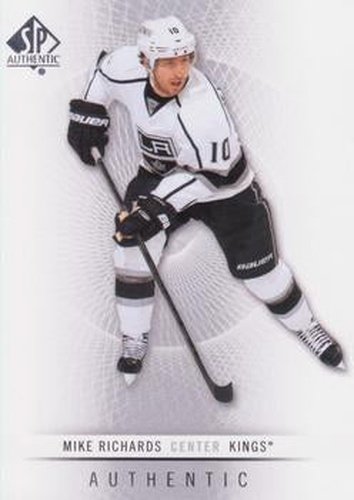 #141 Mike Richards - Los Angeles Kings - 2012-13 SP Authentic Hockey