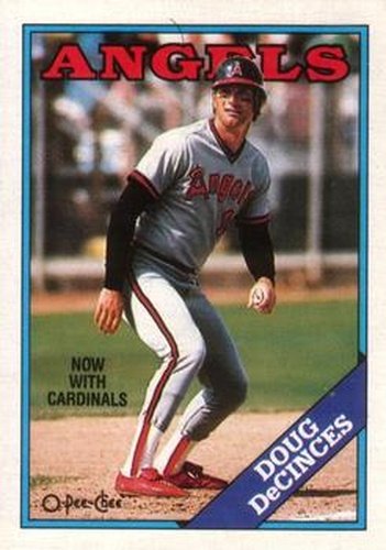 #141 Doug DeCinces - St. Louis Cardinals - 1988 O-Pee-Chee Baseball