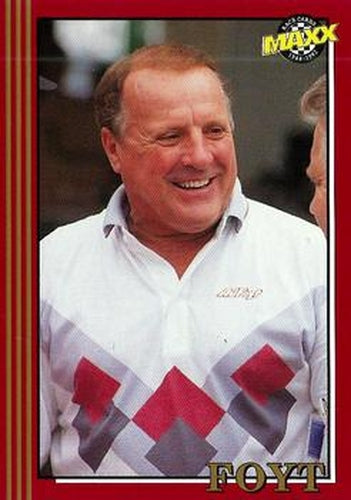 #141 A.J. Foyt - A.J. Foyt Enterprises - 1992 Maxx Racing