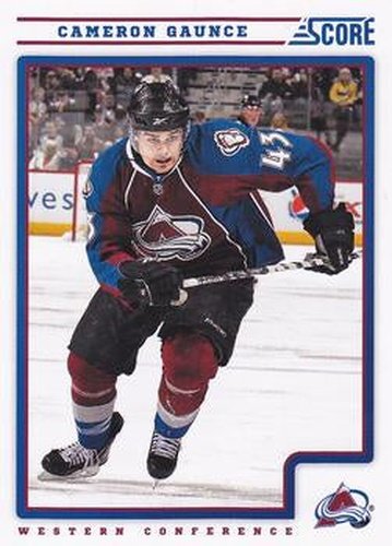 #141 Cameron Gaunce - Colorado Avalanche - 2012-13 Score Hockey