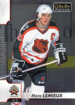 #141 Mario Lemieux - Pittsburgh Penguins - 2017-18 O-Pee-Chee Platinum Hockey
