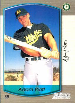 #141 Adam Piatt - Oakland Athletics - 2000 Bowman Baseball