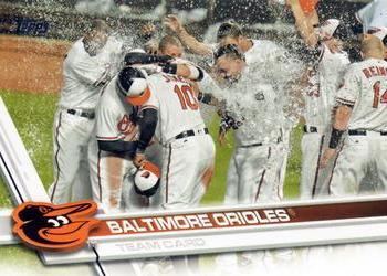 #141 Baltimore Orioles - Baltimore Orioles - 2017 Topps Baseball