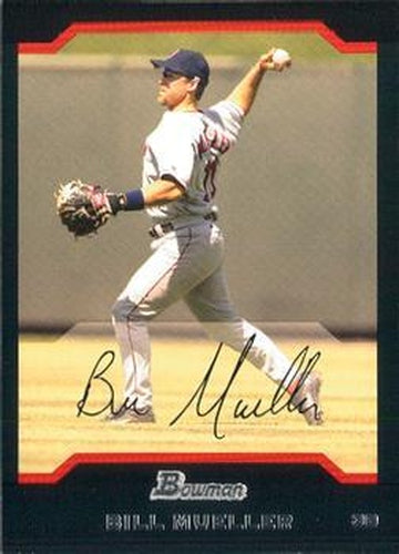 #141 Bill Mueller - Boston Red Sox - 2004 Bowman Baseball