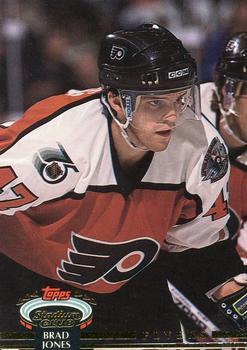 #141 Brad Jones - Philadelphia Flyers - 1992-93 Stadium Club Hockey