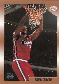 #141 Brian Skinner - Los Angeles Clippers - 1998-99 Topps Basketball