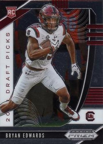 #141 Bryan Edwards- South Carolina Gamecocks - 2020 Panini Prizm Draft Picks Football