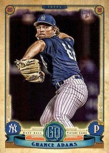 #141 Chance Adams - New York Yankees - 2019 Topps Gypsy Queen Baseball