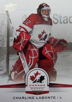 #141 Charline Labonte - Canada - 2014-15 Upper Deck Team Canada Juniors Hockey