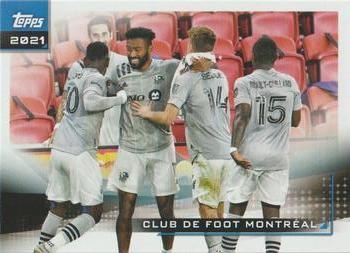 #141 Club de Foot MontrŽal - CF Montreal - 2021 Topps MLS Soccer