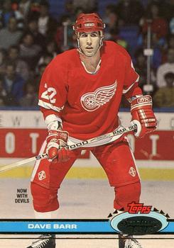 #141 Dave Barr - New Jersey Devils - 1991-92 Stadium Club Hockey