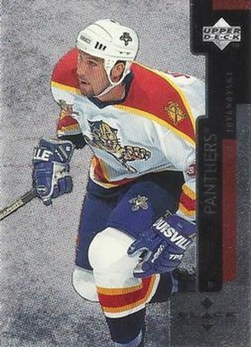 #141 Ed Jovanovski - Florida Panthers - 1997-98 Upper Deck Black Diamond Hockey
