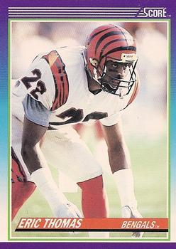 #141 Eric Thomas - Cincinnati Bengals - 1990 Score Football