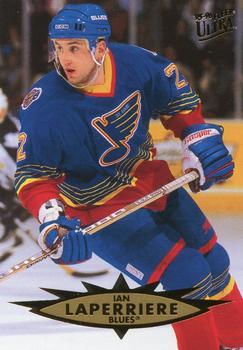 #141 Ian Laperriere - St. Louis Blues - 1995-96 Ultra Hockey