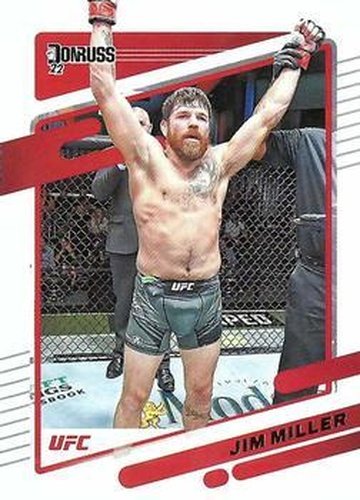 #141 Jim Miller - 2022 Donruss UFC MMA
