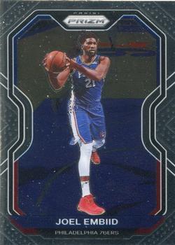 #141 Joel Embiid - Philadelphia 76ers - 2020-21 Panini Prizm Basketball