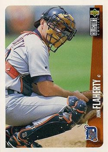 #141 John Flaherty - Detroit Tigers - 1996 Collector's Choice Baseball