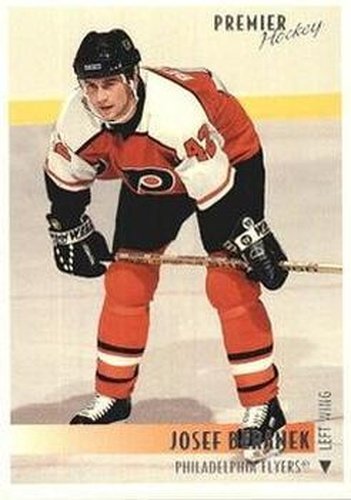 #141 Josef Beranek - Philadelphia Flyers - 1994-95 Topps Premier Hockey