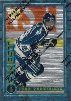 #141 Juha Vuorivirta - Finland - 1994-95 Finest Hockey