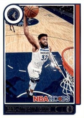 #141 Karl-Anthony Towns - Minnesota Timberwolves - 2021-22 Hoops Basketball