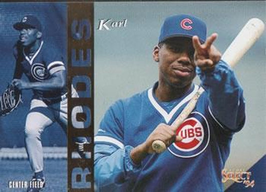 #141 Karl Rhodes - Chicago Cubs - 1994 Select Baseball