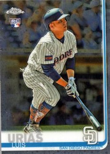#141 Luis Urias - San Diego Padres - 2019 Topps Chrome Baseball